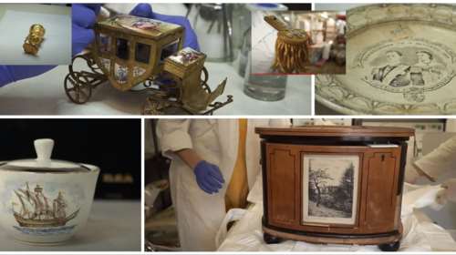 Σπάνιοι συλλεκτικοί &quot;θησαυροί&quot; στο ανάκτορο του Τατοΐου - Καταγεγραμμένα περισσότερα από 44.000 αντικείμενα [Εικόνες - Βίντεο]