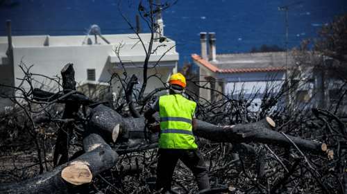 Φωτιά στην Εύβοια: Τι είναι οι &quot;πριονάδες&quot; και πώς συνέβαλαν στον περιορισμό της πυρκαγιάς