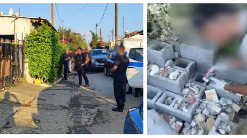 Ασπρόπυργος: Σε τσιμεντόλιθους και σε οροφή έκρυβαν τα όπλα - Γνώριμοι των αρχών οι δυο από τους συλληφθέντες - [βίντεο]