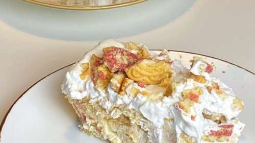 Τέλειο μπισκοτογλυκό με γιαούρτι - Το απόλυτο δροσερό γλυκό για το καλοκαίρι