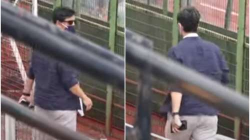 Η αμήχανη στιγμή του Σάκη Ρουβά: "Φίλαθλοι" τον βρίζουν χωρίς λόγο σε γήπεδο στην Κοζάνη [Βίντεο]