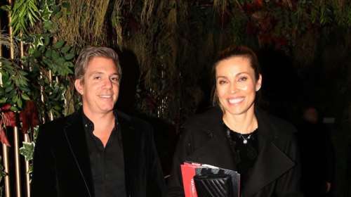 Η Μαριέττα Χρουσαλά και ο Λέων Πατίτσας στο πιο ωραίο ταξίδι τους - Χαμογελαστοί στο χιονισμένο τοπίο