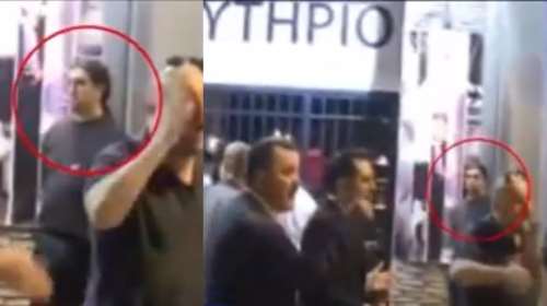 Κορινθία: Παρών στα επεισόδια στο θέατρο &quot;Χυτήριο&quot;, στο πλευρό του Παναγιώταρου ο πατριάρχης των παλαιοχριστιανών