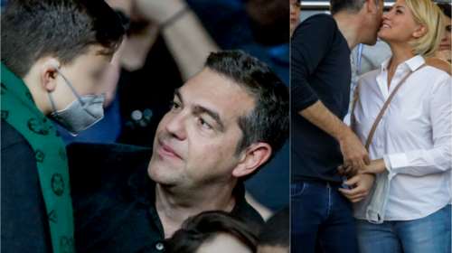 Τελικός Κυπέλλου: Στο ΟΑΚΑ με τους γιους του ο Τσίπρας - Πολιτικοί και ηθοποιοί που βρέθηκαν στις εξέδρες [εικόνες]