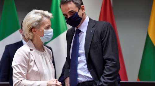 Σύνοδος Κορυφής: Να ισχύει το ευρωπαϊκό πιστοποιητικό εμβολιασμού για 6+1 μήνες, πρότεινε ο Κυριάκος Μητσοτάκης