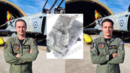 Συντριβή Φάντομ: Ντοκουμέντο από τον χάρτη που είχαν οι δύο πιλότοι