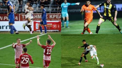 Super League: Ροντέο στην τελευταία αγωνιστική πριν τα πλέι οφ- Στην κορυφή ξανά ο ΠΑΟΚ, πέρασε 3ος ο Ολυμπιακός