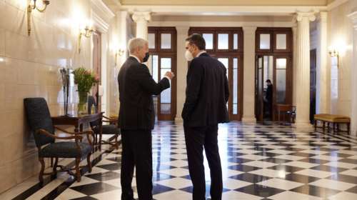 Συνάντηση Μητσοτάκη με τον Έλληνα CEO της JPMorgan: &quot;Ψήφος εμπιστοσύνης προς τη χώρα μας&quot;