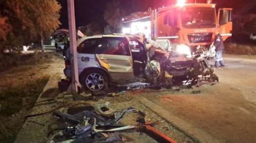 Μυτιλήνη: Η βραδινή έξοδος έγινε τραγωδία - 45χρονος συνοδηγός έχασε τη ζωή του σε τροχαίο - Άλλοι τρεις τραυματίες
