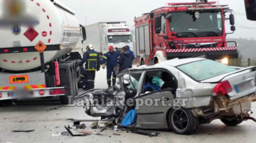 Τροχαίο στον Δομοκό: Συγκλονίζει ο γιος που είδε την οικογένειά του να πεθαίνει - &quot;Ούρλιαζαν η μάνα μου και η αδελφή μου &quot;