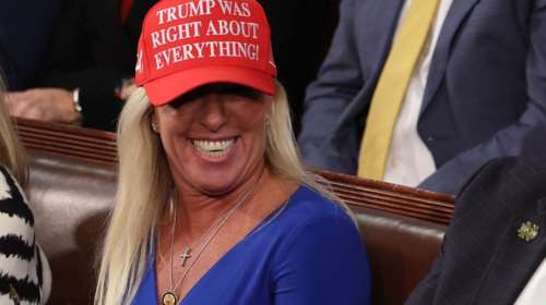 Η βουλεύτρια και πρώην φαναντική MAGA, Τέιλορ Γκριν παραιτείται - &quot;Σπουδαία είδηση για τη χώρα&quot;, λέει ο Τραμπ