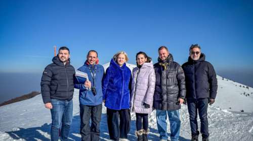 Όλ. Κεφαλογιάννη: Στο χιονοδρομικό κέντρο 3-5 Πηγάδια στη Νάουσα Ημαθίας