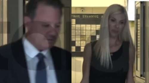 Λύτρας-Πολυζωγοπούλου βρέθηκαν ξανά μαζί στον ίδιο χώρο μετά την υπόθεση ξυλοδαρμού- Βαρύ το κλίμα, μόνο τα τυπικά