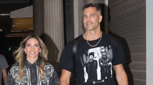 H Αθηνά Οικονομάκου και o Μπρούνο Τσερέλα είναι αχώριστοι: Το πολύ ιδιαίτερο παντελόνι της ηθοποιού