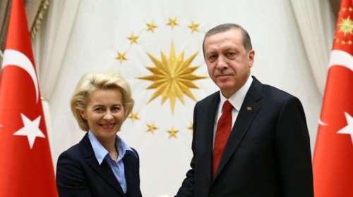 Τηλεδιάσκεψη Ερντογάν - Φον ντερ Λάιεν το Σάββατο