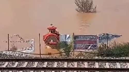 Πλημμύρισε το σημείο της σιδηροδρομικής τραγωδίας στα Τέμπη - H μία τραγωδία συναντά την άλλη [βίντεο]