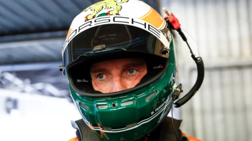 Ο Michael Fassbender με Porsche 911 RSR στο Le Mans