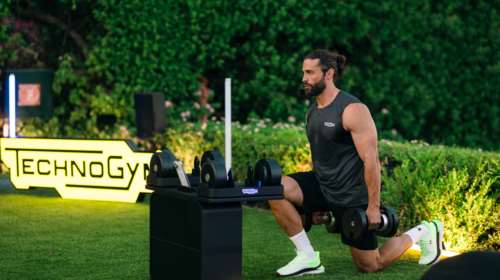 Η Technogym παρουσίασε τα νέα Technogym Connected Dumbbells με ένα Exclusive Sunset Master Class με τον Κωνσταντίνο Βασάλο