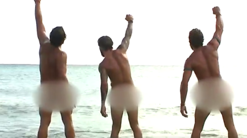 Survivor: Οι μπλε τα... πέταξαν όλα και έκαναν γυμνοί μπάνιο [Βίντεο]