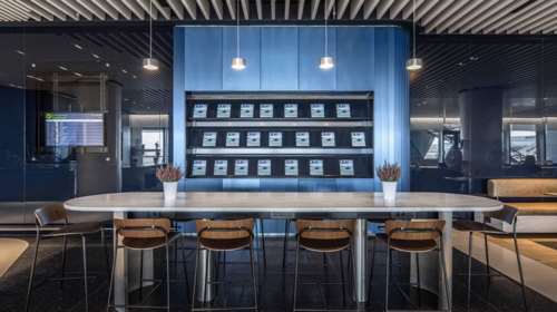 Η AEGEAN συνεχίζει να επενδύει στη Θεσσαλονίκη: Νέο Business Lounge στο &quot;Μακεδονία&quot; [Εικόνες]