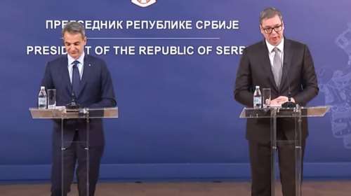 Μητσοτάκης από Βελιγράδι: Αναγκαία η ένταξη της Σερβίας στην ΕΕ  - Μας συνδέει το κοινό ευρωπαϊκό μέλλον