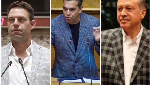 Με καρό σακάκι ο Κασσελάκης στην Κ.Ο του ΣΥΡΙΖΑ - Στα βήματα Τσίπρα και... Ερντογάν