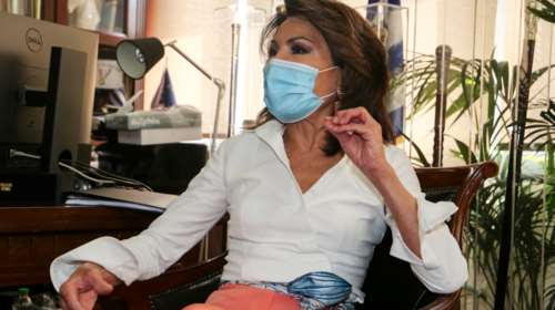 Γιάννα Αγγελοπούλου: Δεν έχω πολιτικές φιλοδοξίες, θέλω να βοηθήσω τη χώρα όπως στους Ολυμπιακούς Αγώνες