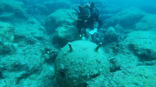 Λακωνία: Εξουδετέρωσαν γερμανική νάρκη στο βυθό [βίντεο]