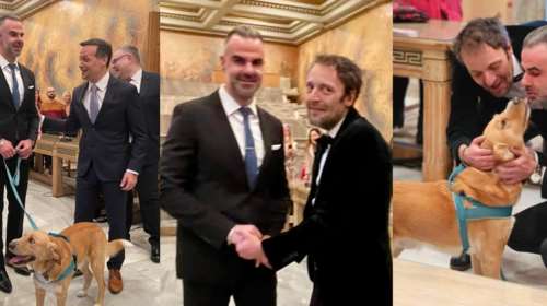 Αύγουστος Κορτώ: Παντρεύτηκε τον σύντροφό του - &quot;Η βέρα κι η καρδιά μου γράφουν τ’ όνομά σου&quot; [εικόνες]