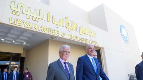 Πρώτη αντίδραση Δένδια μετά το διπλωματικό επεισόδιο: Η Ελλάδα θα έχει συνομιλίες με την εκλεγμένη κυβέρνηση της Λιβύης