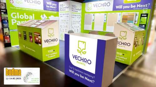 Η VECHRO στη διεθνή έκθεση BUDMA 2025
