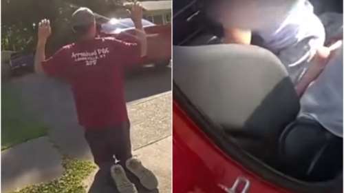 ΗΠΑ: Συγκλονιστικά βίντεο - Η στιγμή που αστυνομικοί σώζουν από τον απαγωγέα 6χρονο κοριτσάκι