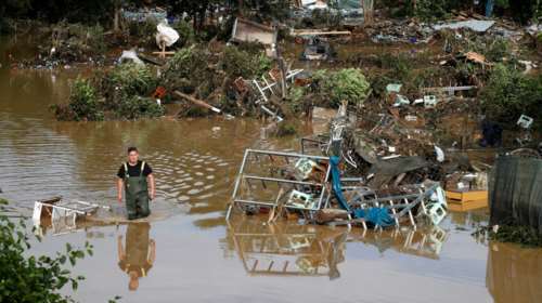 Συνεχίζεται ο θρήνος στη Γερμανία: Έφτασαν τους 180  οι νεκροί από τις πλημμύρες- Προειδοποίηση για νέες βροχοπτώσεις