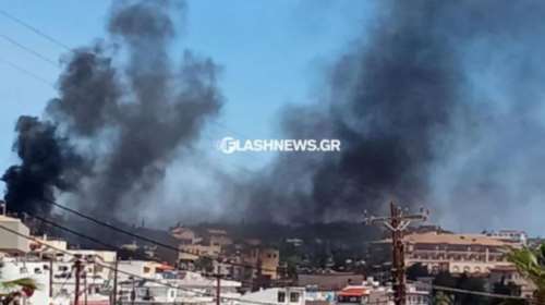 Κρήτη: Μεγάλη φωτιά σε ξενοδοχείο στην Αγία Πελαγία - Πραγματοποιήθηκε επίχειρηση εκκένωσης [βίντεο]