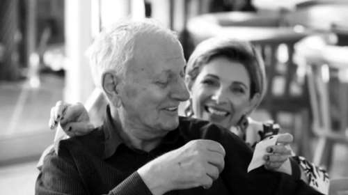 Κώστας Χαρδαβέλλας: Το δημόσιο &quot;ευχαριστώ&quot; της συζύγου του, Μαρίας Πανογοπούλου μια μέρα μετά την κηδεία του