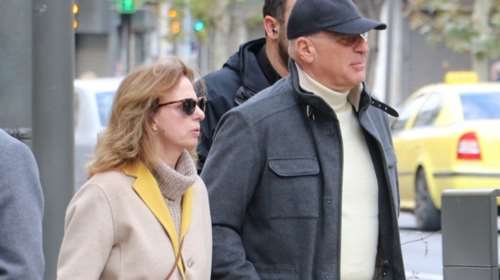 Νίκος Δένδιας: Με την κομψή σύζυγό του, Δάφνη Λάλα, σε μια σπάνια εμφάνιση