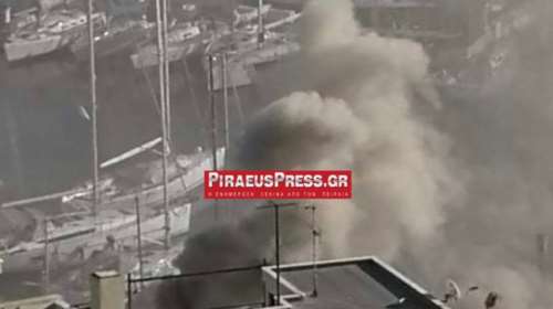 Πειραιάς: Φωτιά σε πασίγνωστο εστιατόριο στο Μικρολίμανο - Μεγάλη επιχείρηση της Πυροσβεστικής