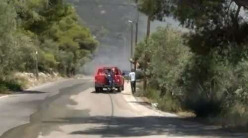 Πόρτο Γερμενό: Μαρτυρία για μηχανάκι που έφευγε όταν ξέσπασε η φωτιά