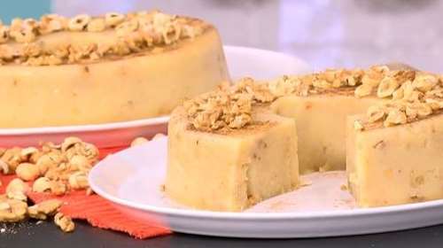 Σιμιγδαλένιος χαλβάς με φουντούκια: Το τέλειο γλυκό για την Καθαρά Δευτέρα