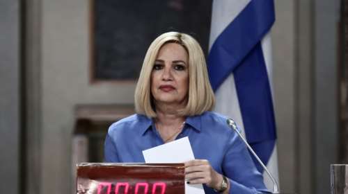 Γεννηματά: Ψηφίσαμε τις συμφωνίες ΑΟΖ γιατί είναι αδιανόητο να διασπάμε το εσωτερικό μέτωπο