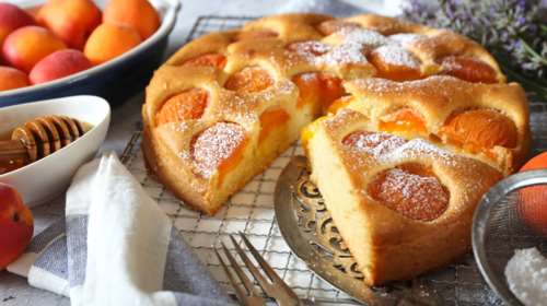 Συνταγή για αφράτο κέικ βερίκοκο - Μυρωδάτο, με πλούσια γεύση