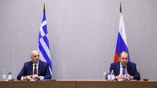 Δένδιας - Λαβρόφ: Αποσταθεροποιητικός ο ρόλος της Τουρκίας - Πιθανή επίσκεψη Μητσοτάκη εντός του έτους στη Ρωσία