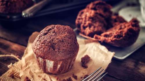 Muffins χωρίς αυγά και χωρίς βούτυρο