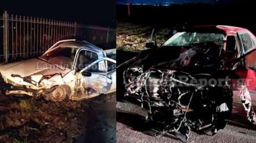 Θανατηφόρο τροχαίο στην Αταλάντη με έναν 63χρονο νεκρό και δύο τραυματίες