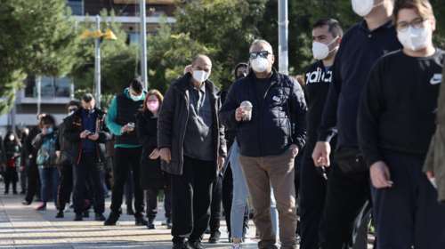 Κορονοϊός: 6.294 κρούσματα στην Αττική και 2.001 στη Θεσσαλονίκη - Στο &quot;κόκκινο&quot; το κέντρο της Αθήνας και το Ηράκλειο