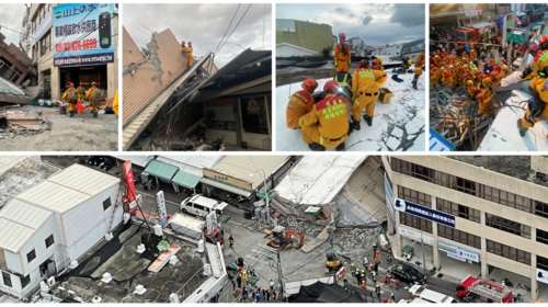 Σεισμός Ταϊβάν: Αγωνιώδεις έρευνες για εγκλωβισμένους - Παγιδευμένοι περισσότεροι από 600 άνθρωποι  -  Συγκλονιστικές εικόνες