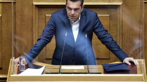 ΣΥΡΙΖΑ - Σύσκεψη πολιτικών αρχηγών: Ο κ. Μητσοτάκης αναγκάστηκε από τον Τσίπρα να ενημερώσει τους αρχηγούς