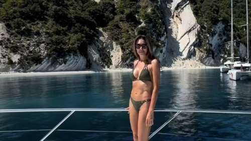 Η Τατιάνα Στεφανίδου αποθεώνει το ελληνικό καλοκαίρι - Το εντυπωσιακό βίντεο από τις διακοπές της