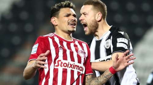 ΠΑΟΚ-Ολυμπιακός 1-1: Όρθιος και στην Τούμπα