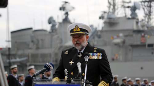 Το συγκινητικό μήνυμα του Αντιναυάρχου Λυμπέρη στα πληρώματα του Στόλου- &quot;Είμαι υπερήφανος για όλους σας&quot;